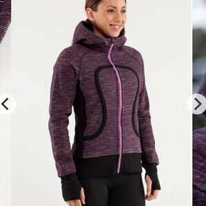 Lululemon Scuba Hoodie *Print Wee Are From Space Black March Multi Color Sz 2
